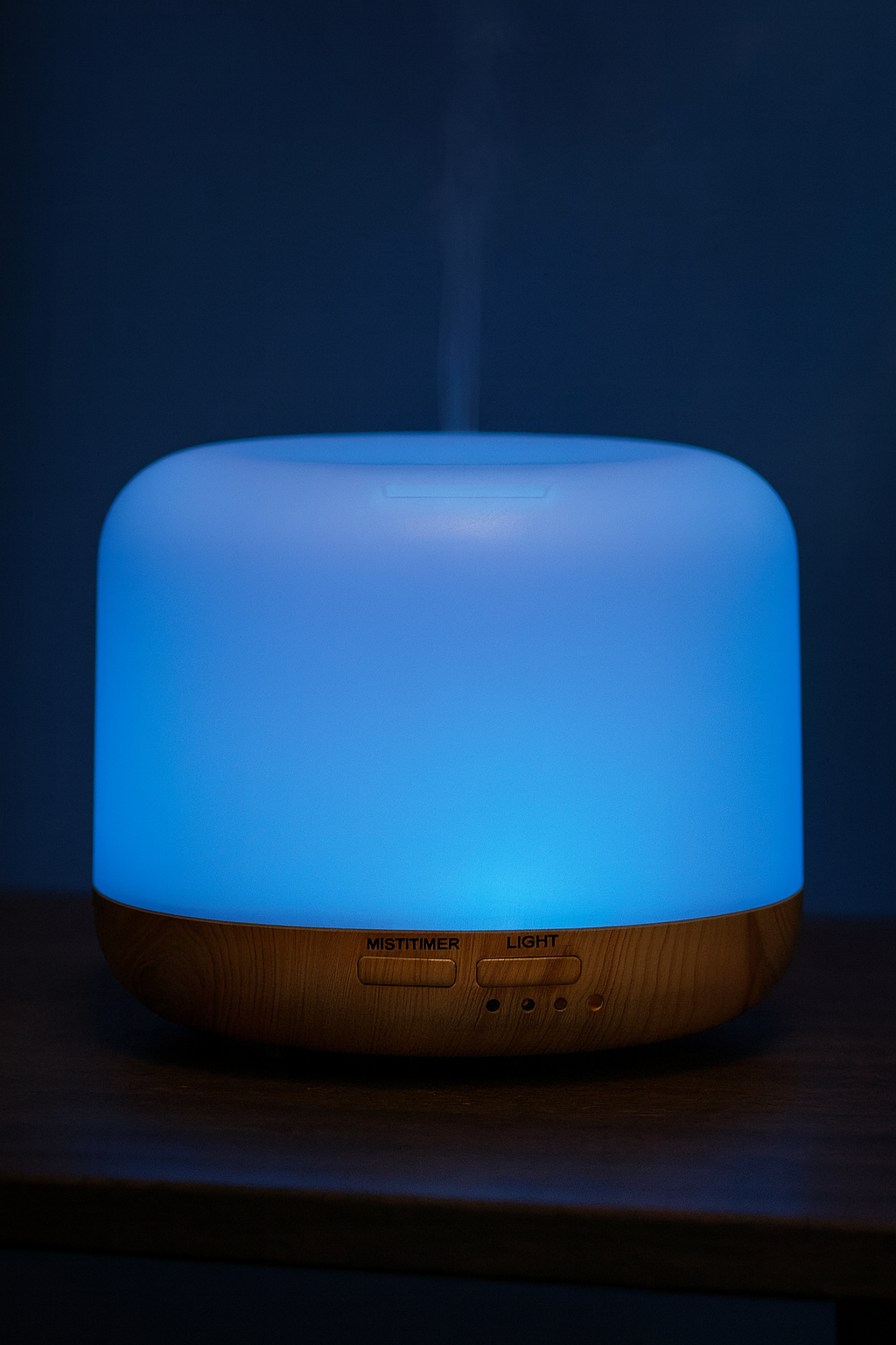 Ultrasonic Aromatherapy Diffuser (300ml) with Remote, 7 LED Lights & Auto Shut-Off
